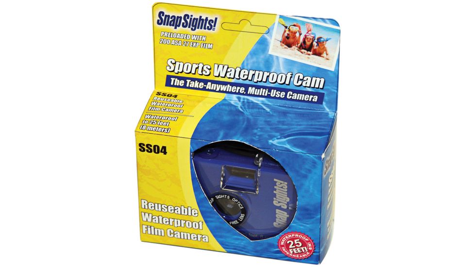 Snap Sights Waterproof 25' Reuse Camera SS04