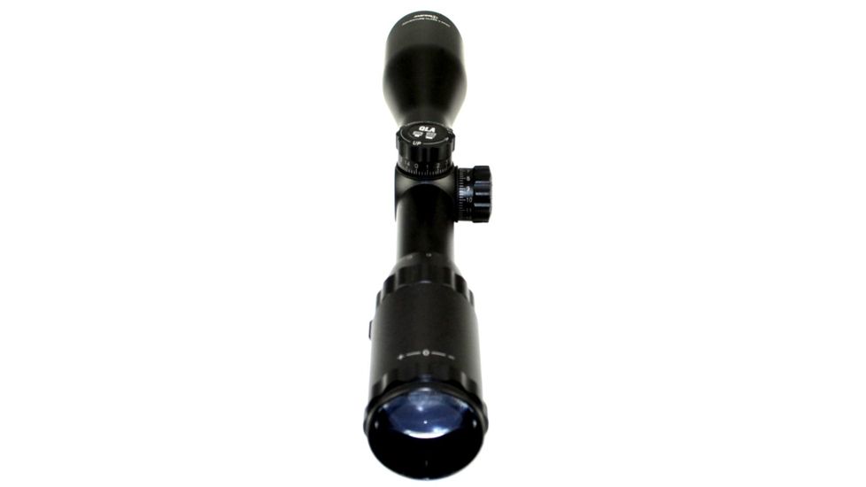 Sniper 3-9X40mm Scope QTA W/E, RGB Tri-Illumination Mil Dot Rifle Scope, Black LT3-9x40