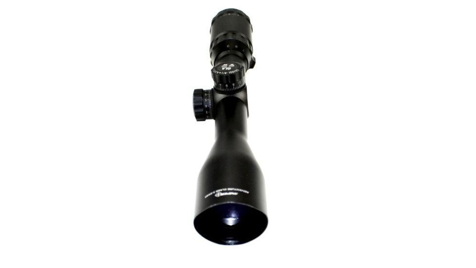 Sniper 3-9x40mm Scope w/ Front AO Adjustment and RGB Tri Illumination Mil Rifle Scope, Black LT3-9x40AOL