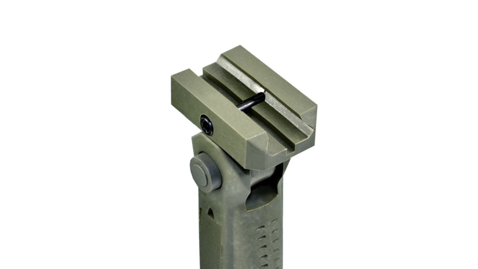 Sniper 5 Positions Tactical Firearm Grip Short Front Holder w/ Compartment, Green GP02-G