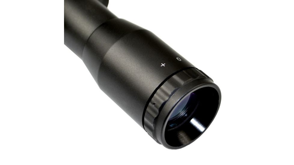 Sniper 6X32MM Compact CQB Rifle Scope, Front AO Adjustment, RGB Mil Dot, Black LT6x32MAOL
