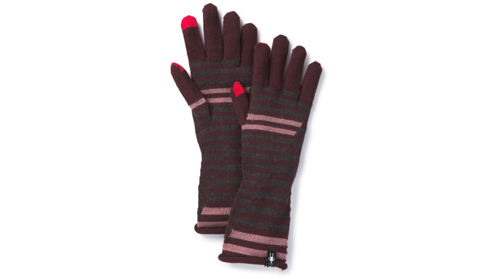 Smartwool Snow Drift Glove-Unisex, Fig, Unisex Medium, SW000447A13-1FM