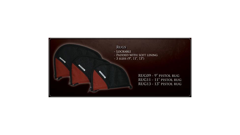 Snug Fit 9 Inch Pistol Bag RUG09 / RUG11 / RUG13