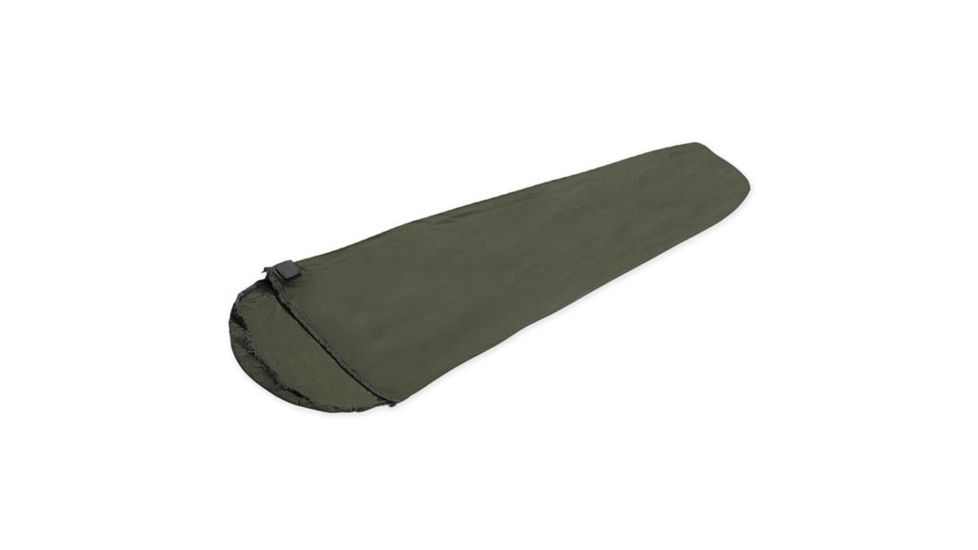 SnugPak Fleece Liner with Zipper, Olive SP92131