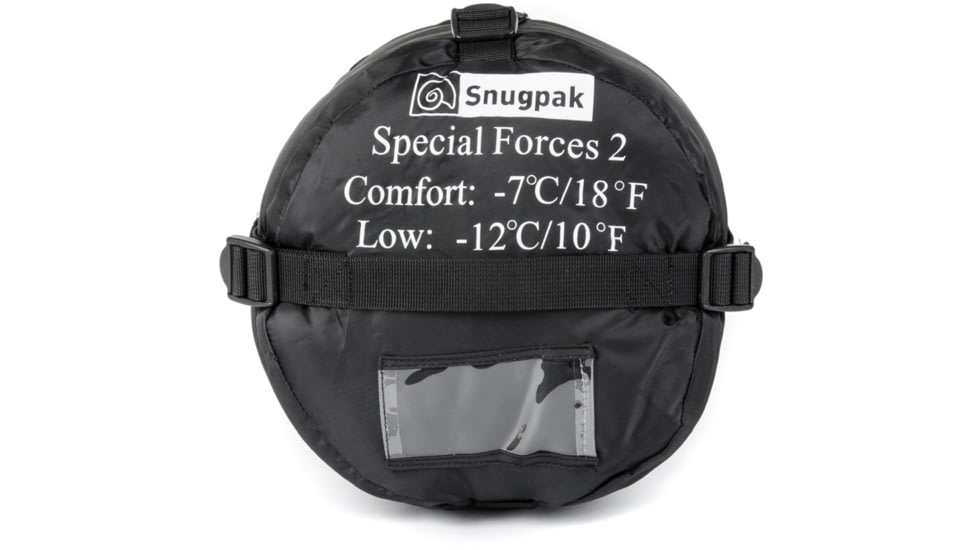 SnugPak Special Forces 2 Sleeping Bag, Black, 91122