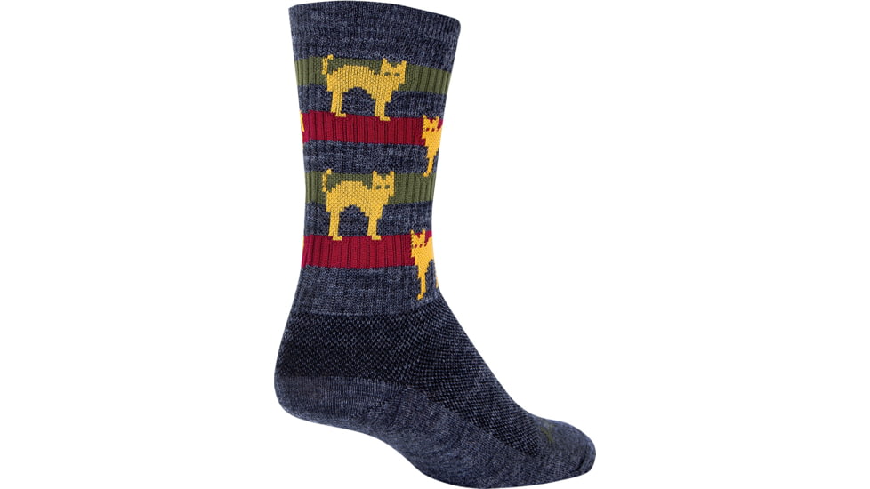 Sockguy Ninja 6 Wool Crew S/m WCRNINJA