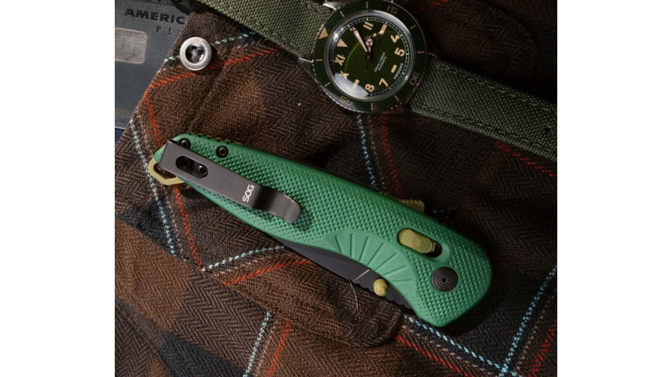 SOG Specialty Knives &amp; Tools Aegis At - Forest + Moss - 11-41-04-57