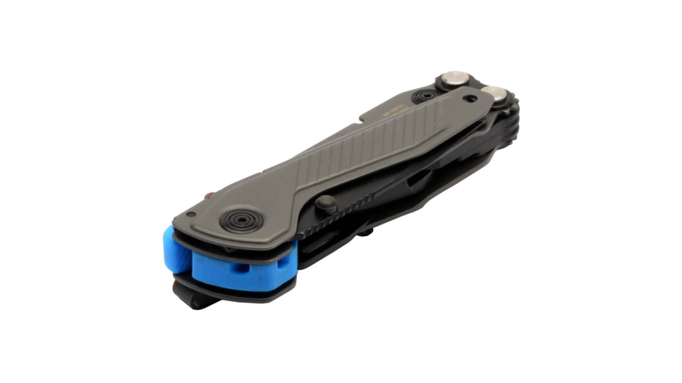 SOG Specialty Knives &amp; Tools Flash Multi-Tools, Gray/Cyan, SOG-29-55-02-41