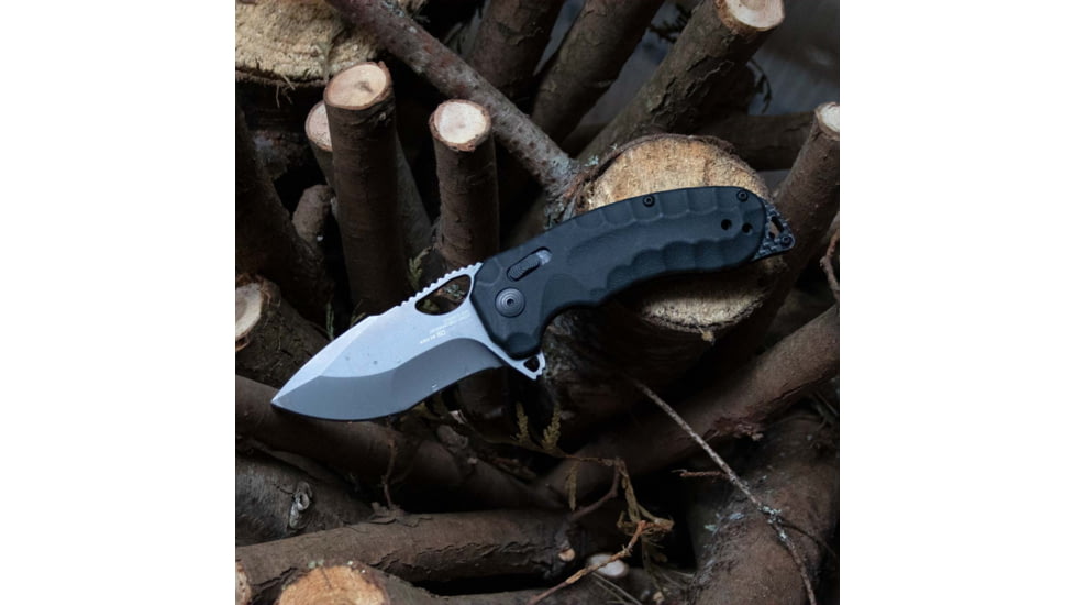 SOG Specialty Knives &amp; Tools Kiku XR LTE, Blackout, 12-27-04-57