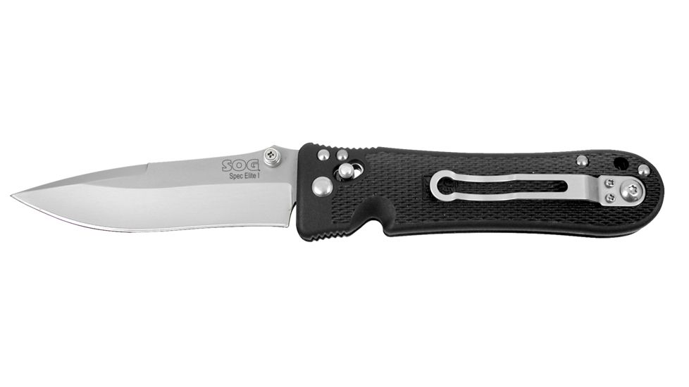 SOG Specialty Knives Tools SE14 Spec-Elite silver Knife