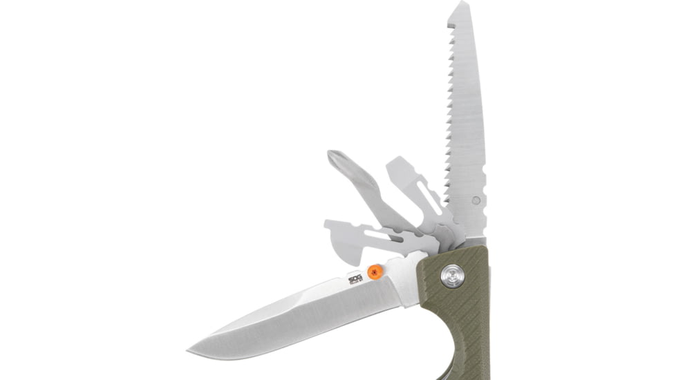 SOG Specialty Knives &amp; Tools Tellus MT Mult Tool Green, SOG29060141