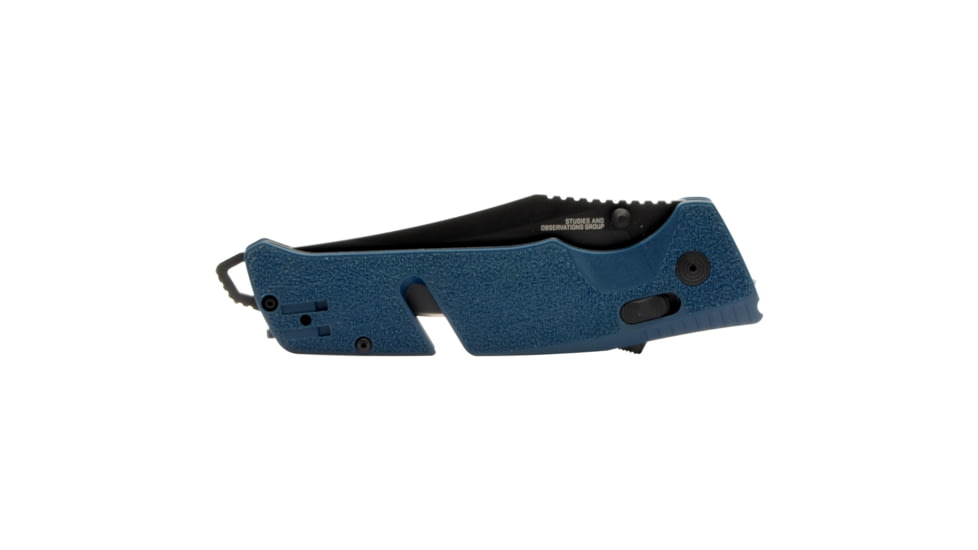 SOG Specialty Knives &amp; Tools Trident At - Uniform Blue - Partially Serrated - 11-12-10-41