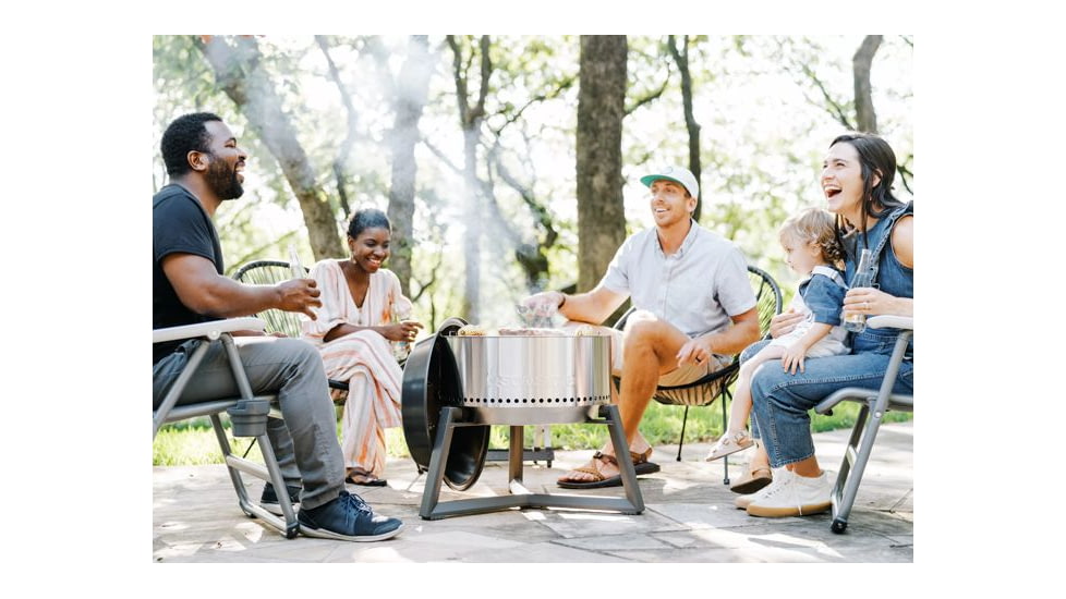 Solo Stove Grill Ultimate Bundle, Stainless Steel, Cold-Rolled Steel, Powder Coated , Large, ULT-SSGRILL-22