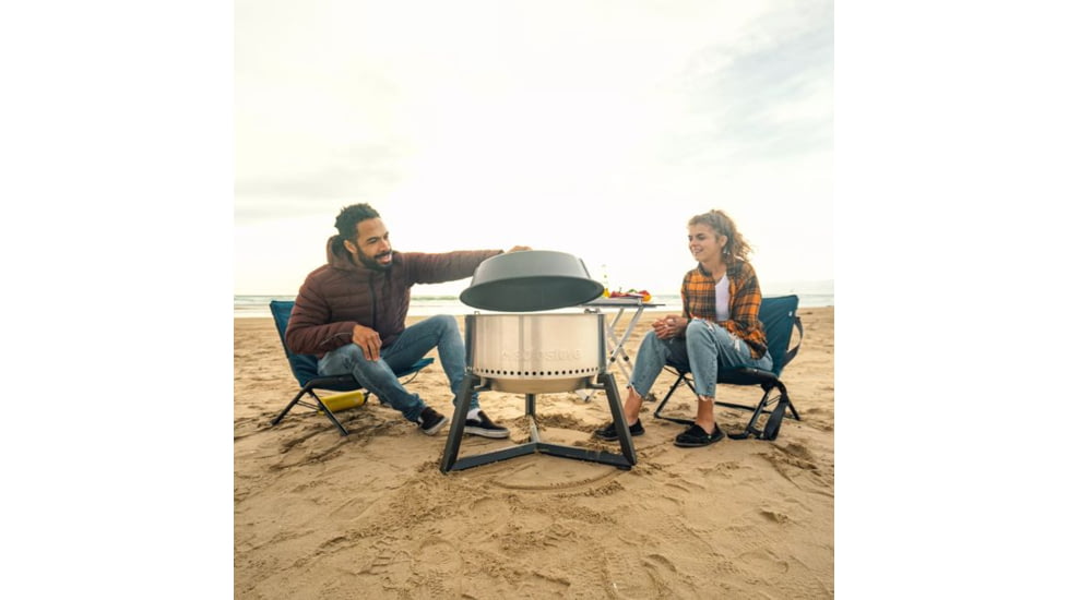 Solo Stove Grill Ultimate Bundle, Stainless Steel, Cold-Rolled Steel, Powder Coated , Large, ULT-SSGRILL-22