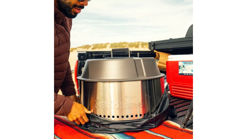 Solo Stove Grill Ultimate Bundle, Stainless Steel, Cold-Rolled Steel, Powder Coated , Large, ULT-SSGRILL-22