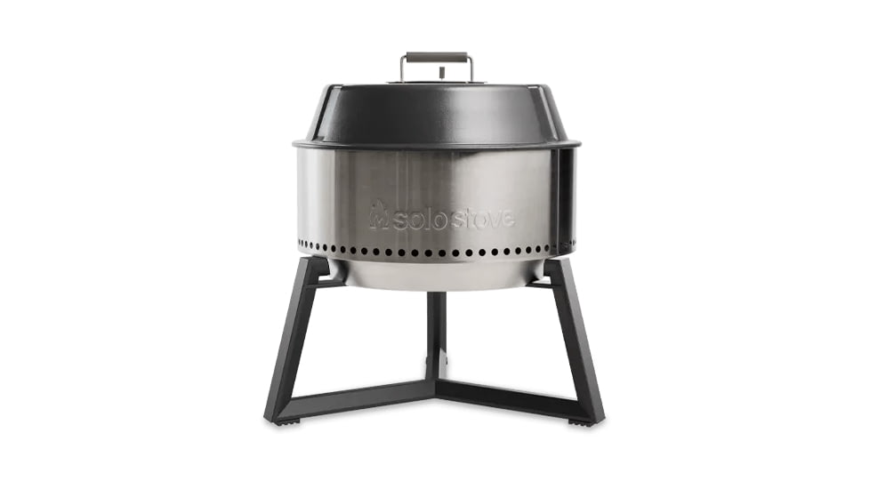 Solo Stove Grill Ultimate Bundle, Stainless Steel, Cold-Rolled Steel, Powder Coated , Large, ULT-SSGRILL-22