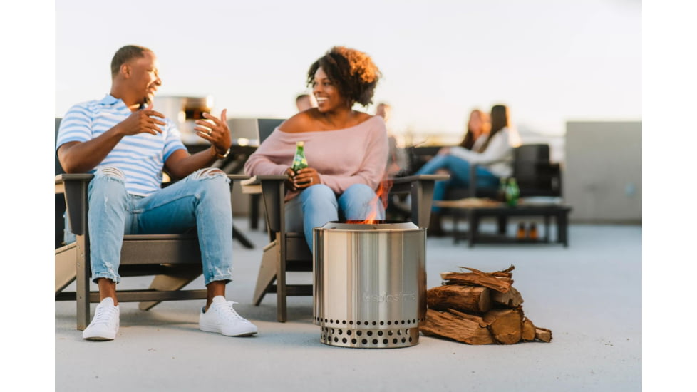 Solo Stove Ranger, Shelter And Stand, Stainless Steel, SSRAN-SD-2.0+SHELTER