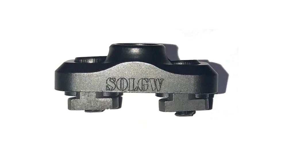 Sons of Liberty Gun Works SOLGW 4140 Steel M-LOK QD Sling Socket Mount, Black, 4140SOCKET