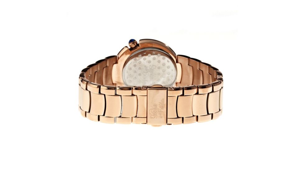 Sophie And Freda Sf1306 Lisbon Ladies Watch, Black SAFSF1306