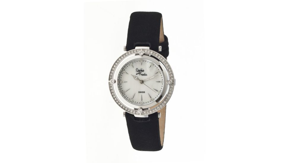 Sophie And Freda Sf1401 Tuscany Ladies Watch, White SAFSF1401