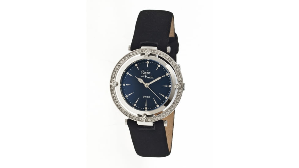 Sophie And Freda Sf1402 Tuscany Ladies Watch, Black SAFSF1402
