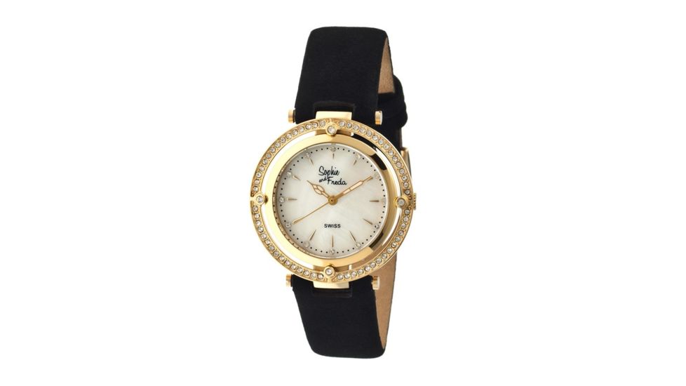Sophie And Freda Sf1403 Tuscany Ladies Watch, White SAFSF1403