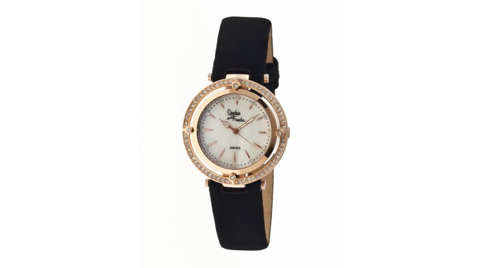 Sophie And Freda Sf1405 Tuscany Ladies Watch, White SAFSF1405