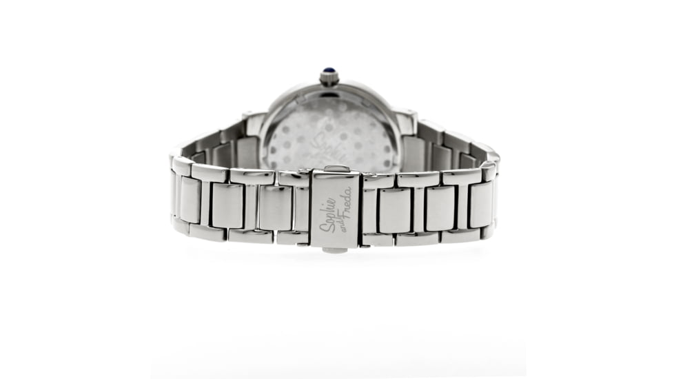 Sophie and Freda Palm Springs Ladies Watch, White Dial, Silver SAFSF1901