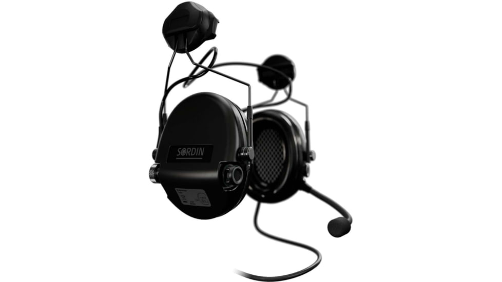 Sordin Supreme MIL CC Headset, ARC, Black Cups, 510985