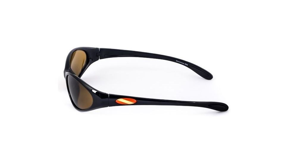 Sos Dive Optics / Dominica Sunglasses, Frame - Black, Lens - Tac Polarized Amber 1.0mm