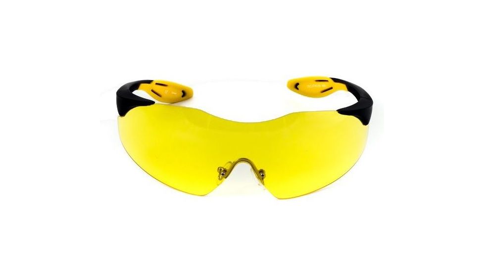 Sos Shields / Decathlon Sunglasses, Frame - Matte Black, Lens - Pc Yellow 1.8mm