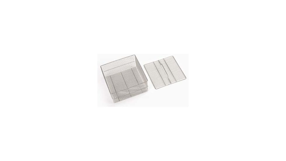 SP Industries Accessories for Vertical, Undercounter, and Freestanding/Mobile Glassware Washers, National N0601-815 Inserts Small Graduated Cylinder Insert, Holds Thirty-Two Small Cylinders, Half-Rack Size