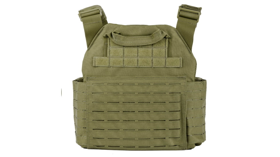 Spartan Armor Systems AR550 Level III+ Medium ESAPI Achilles Package, 9.5in x 12.5in, Single-Curved, Encapsaloc, OD Green, SAAR55095x125SHSCFCPKGACOD