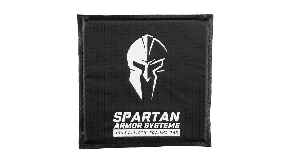 Spartan Armor Systems Trauma Pad Set, two, Black, 6x6, SAS-TP66-KIT, SAS-TP66-KIT