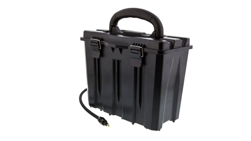 Spartan Battery box 12V/6V Battery compatible./No Charging Capacity./Battery Not Included, Black, SC-BAT-BX1
