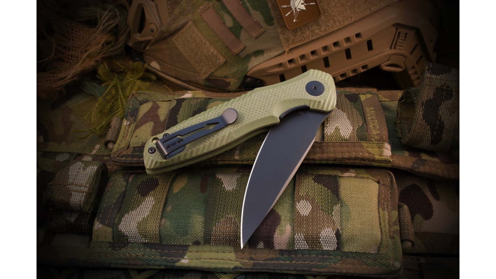 Spartan Blades POROS Linerlock Green