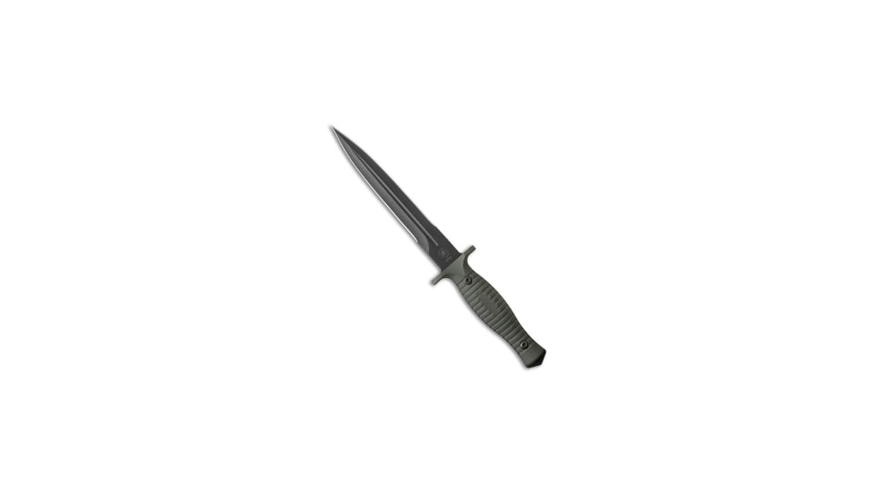Spartan Blades Spartan Blades George V-14 Dagger Combat Knife Green G-10 6.75" Black, OD Green, CPM S35VN, adult, BHQ-33486