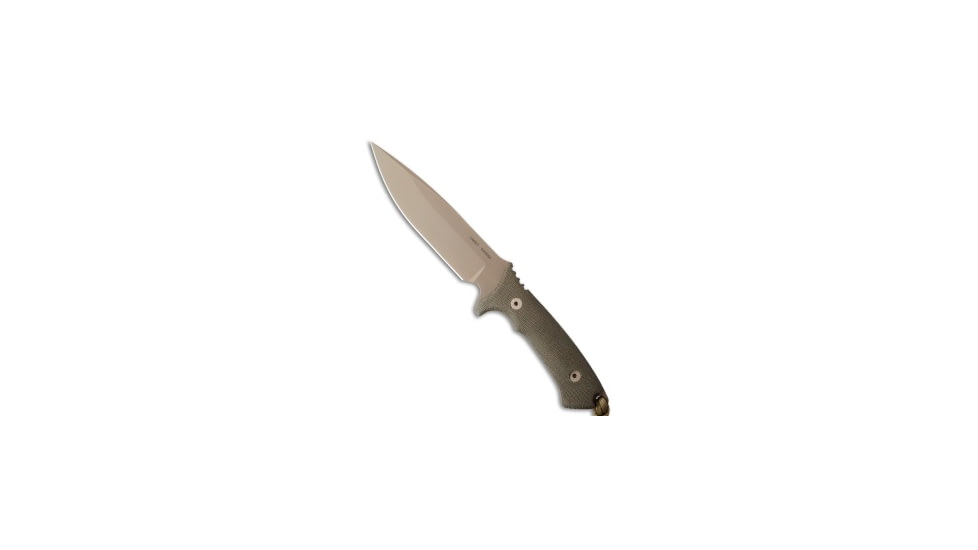 Spartan Blades Spartan Blades Harsey Difensa Knife Green Micarta 6.25" FDE, Green, CPM S35VN, adult, BHQ-33494