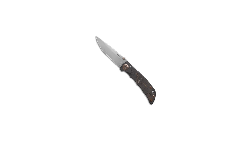 Spartan Blades Spartan Blades Harsey Folder Frame Lock Black Plague 3.25" Stonewash, Black/Gold, Magnacut, adult, BHQ-221505