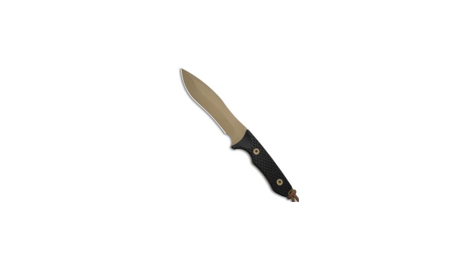 Spartan Blades Spartan Blades Ronin Shinto Fixed Blade Tactical Knife Black Micarta 5.6" FDE, Black, CPM S45VN, adult, BHQ-93491
