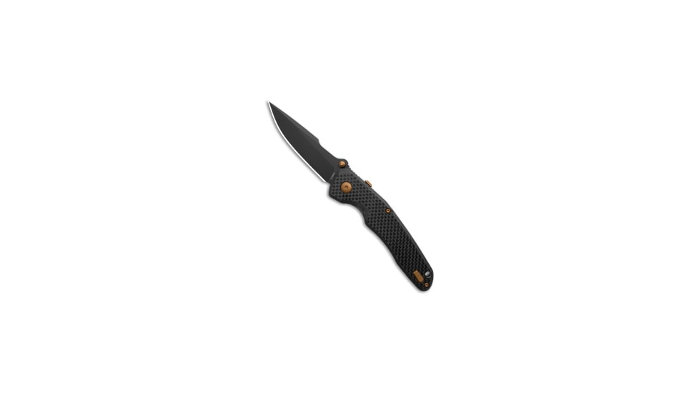 Spartan Blades Spartan Blades Soter RaceLock Knife Black G-10/Carbon Fiber 3.5" Black PVD, Black, CPM S35VN, adult, BHQ-236896