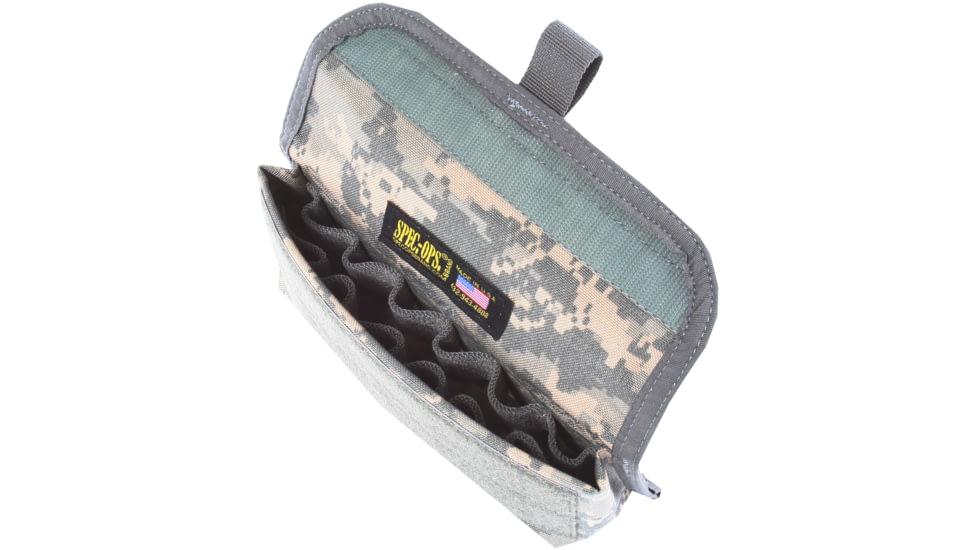 Spec-Ops 12 Round Shotshell Pouch, ACU - Military Camouflage