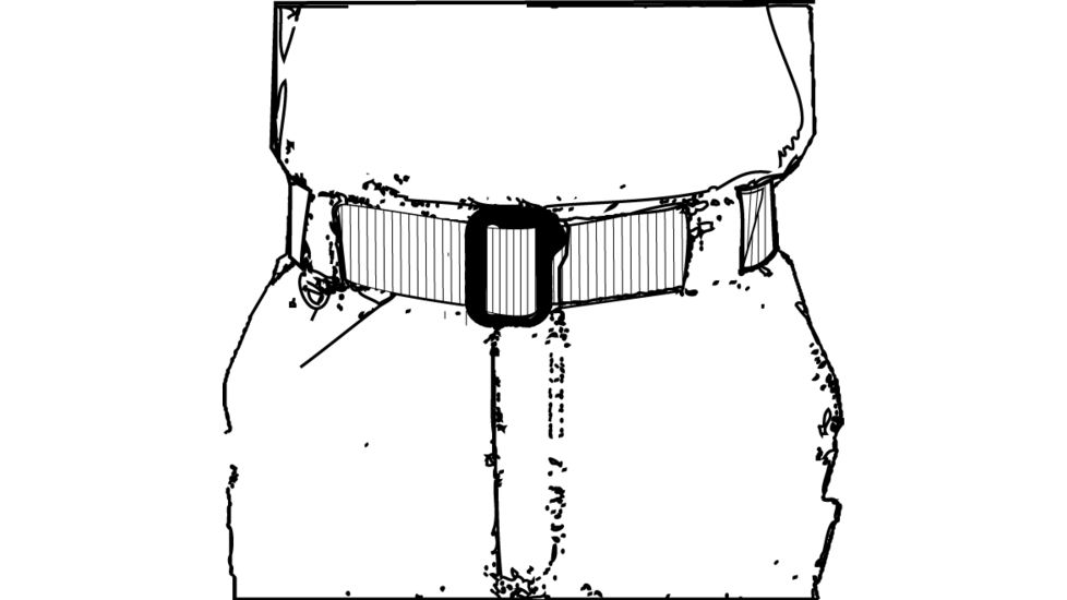 Spec-Ops Better BDU Belt (Reg.), 1.5 BK - Black