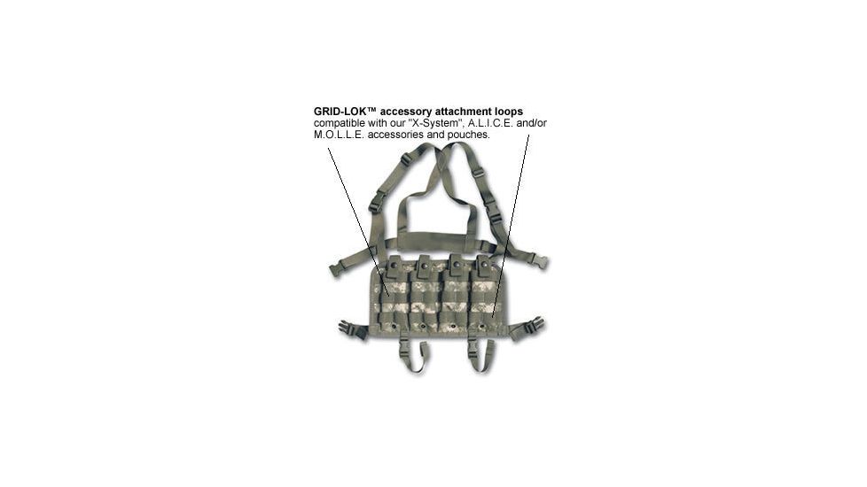 Spec Ops M.O.U.T. Rig Compact for M-16 / AR-15, 30 Round Magazines