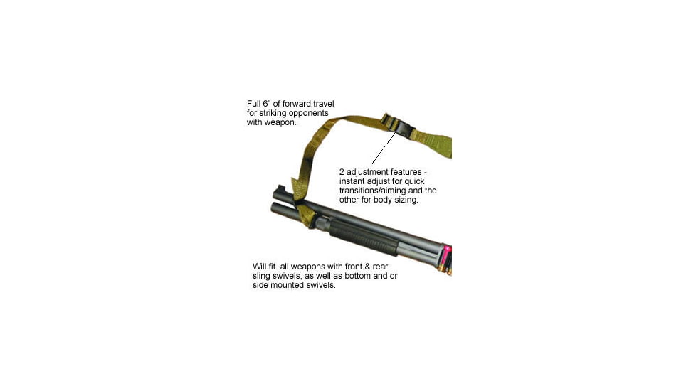 Spec Ops Master Blaster Combat Fighting Sling for Shotguns / Tactical Rifles