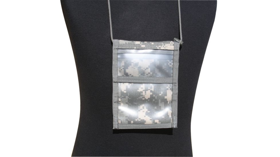 Spec-Ops Neck ID Wallet, ACU - Military Camouflage