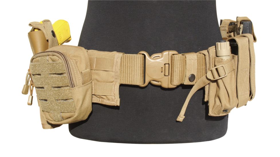 Spec-Ops Padded Modular Utility Belt, CYB - Coyote Brown