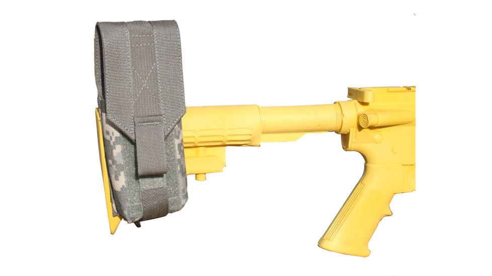 Spec Ops Ready-Fire Mode Buttstock Ammo Pouch - M4, ACU, Military Camouflage 100040213