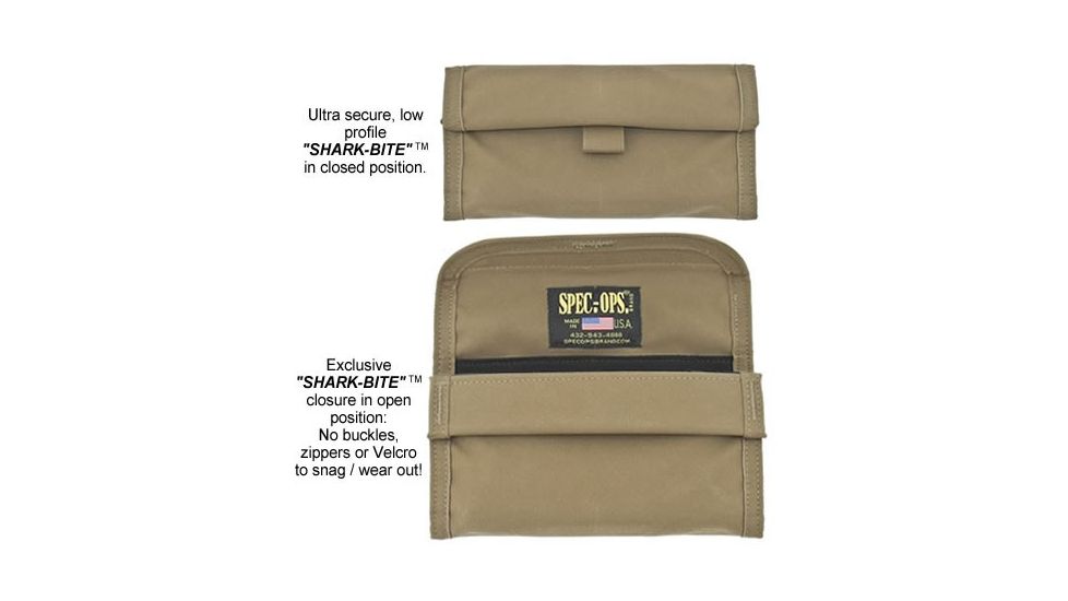 Spec-Ops T.H.E. Checkbook Wallet, Coyote Brown