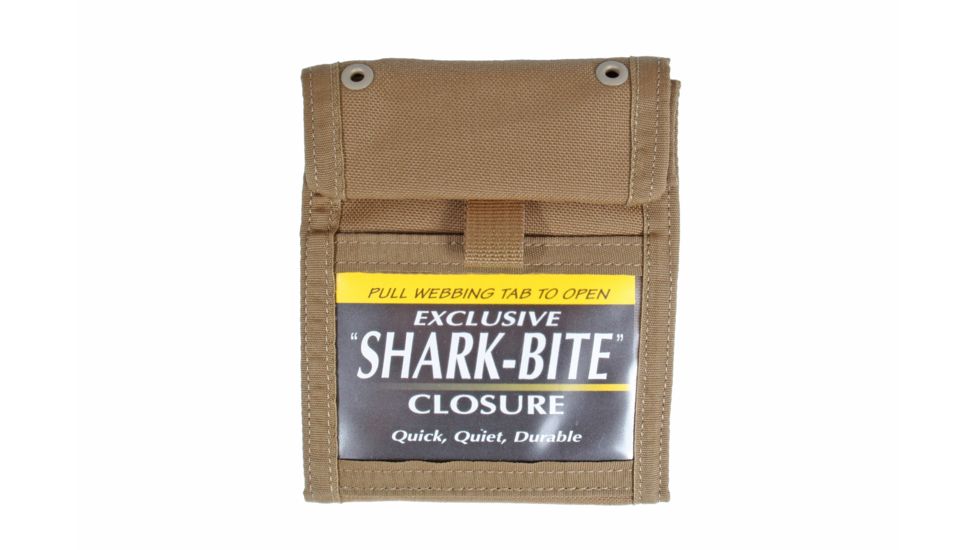 Spec-Ops T.H.E. Wallet, CYB - Coyote Brown w/ 'Shark-Bite' Closure